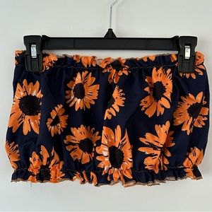 Sunflower Tube Top - Size Small
